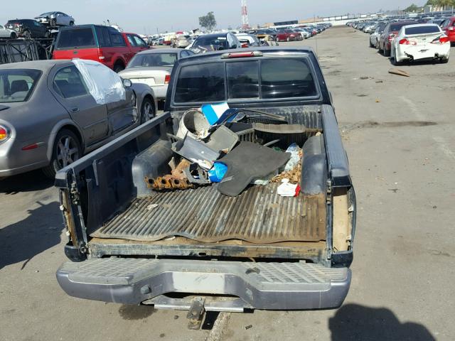 1N6DD26T44C451467 - 2004 NISSAN FRONTIER K BLACK photo 6