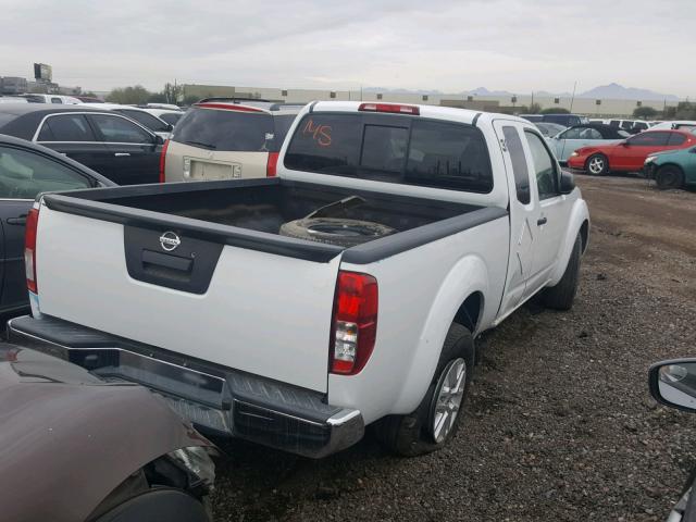 1N6AD0CU0FN748036 - 2015 NISSAN FRONTIER S WHITE photo 4