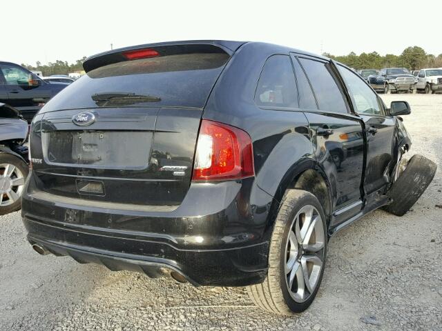 2FMDK4AK8EBA61679 - 2014 FORD EDGE SPORT CHARCOAL photo 4