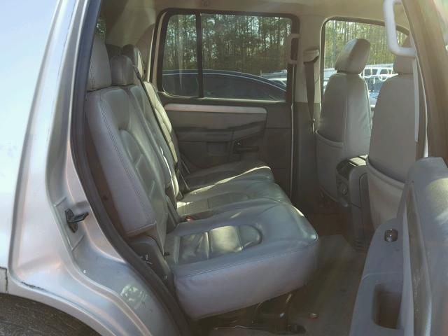 1FMZU63K64UB57375 - 2004 FORD EXPLORER X SILVER photo 6