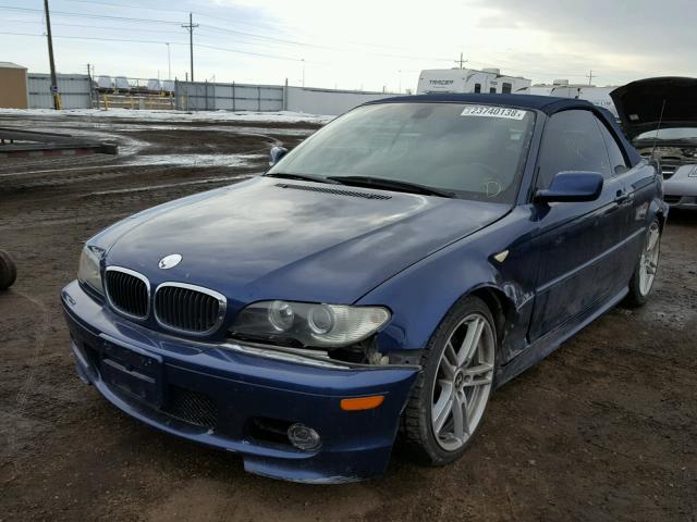 WBABW53484PL46830 - 2004 BMW 330 CI BLUE photo 2