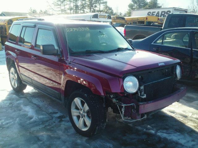 1J4NF1GB4BD118494 - 2011 JEEP PATRIOT SP MAROON photo 1