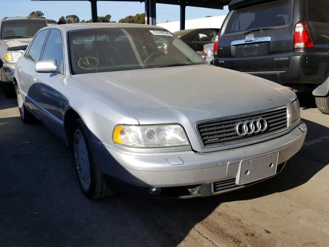 WAUML54D91N000454 - 2001 AUDI A8 L QUATT SILVER photo 1