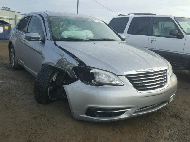 1C3CCBBB7DN765668 - 2013 CHRYSLER 200 TOURIN SILVER photo 1