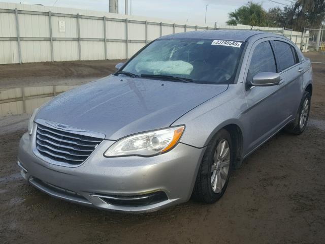 1C3CCBBB7DN765668 - 2013 CHRYSLER 200 TOURIN SILVER photo 2