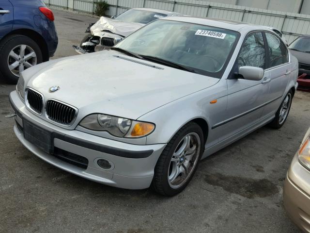 WBAEV53472KM23651 - 2002 BMW 330 I SILVER photo 2