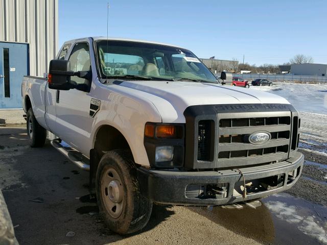 1FTSX21538ED07428 - 2008 FORD F250 SUPER WHITE photo 1