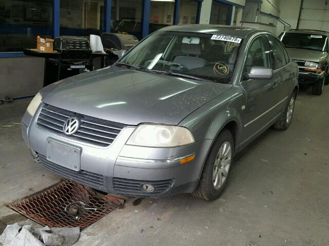 WVWPD63B33P265669 - 2003 VOLKSWAGEN PASSAT GLS GRAY photo 2