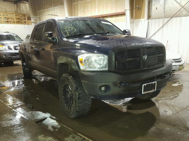 3D7KS29L89G525415 - 2009 DODGE RAM 2500 BLUE photo 1