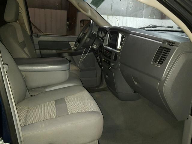 3D7KS29L89G525415 - 2009 DODGE RAM 2500 BLUE photo 5