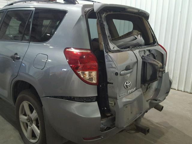 JTMBK33V985061521 - 2008 TOYOTA RAV4 BLUE photo 9