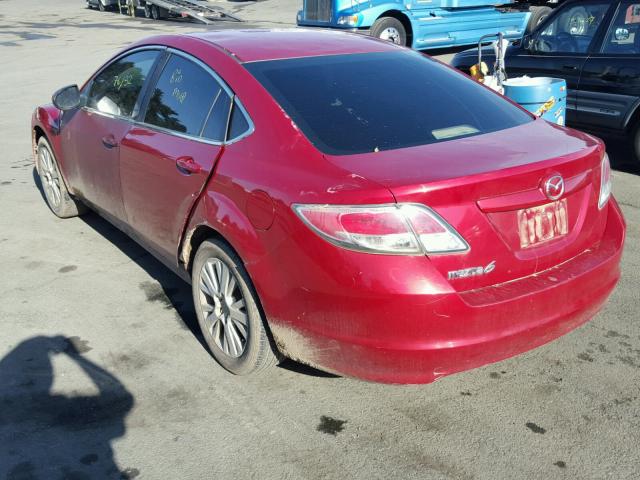 1YVHZ8CH1A5M07008 - 2010 MAZDA 6 I RED photo 3