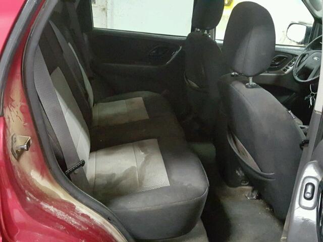 1FMCU93197KB43758 - 2007 FORD ESCAPE XLT RED photo 6