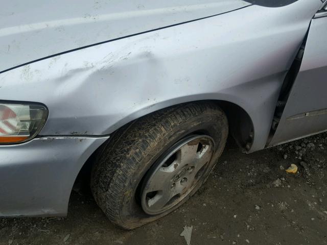 1HGCG16521A002735 - 2001 HONDA ACCORD EX SILVER photo 9