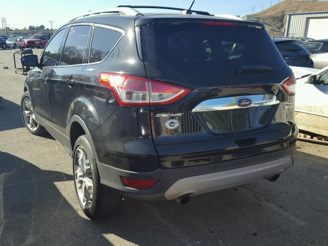 1FMCU0JX9EUA30266 - 2014 FORD ESCAPE TIT BLACK photo 3