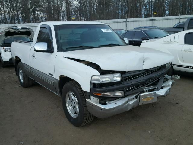 1GCEC14T7YZ368562 - 2000 CHEVROLET SILVERADO WHITE photo 1