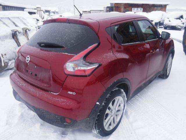 JN8AF5MV8GT654814 - 2016 NISSAN JUKE S RED photo 4