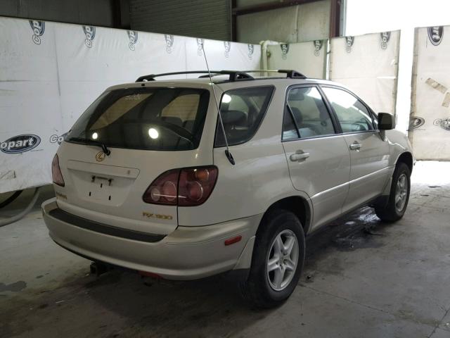 JT6GF10U7Y0074640 - 2000 LEXUS RX 300 WHITE photo 4