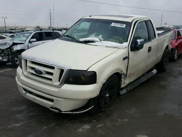 1FTPX14V48FA38197 - 2008 FORD F150 CREAM photo 2