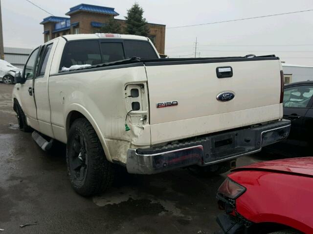 1FTPX14V48FA38197 - 2008 FORD F150 CREAM photo 3