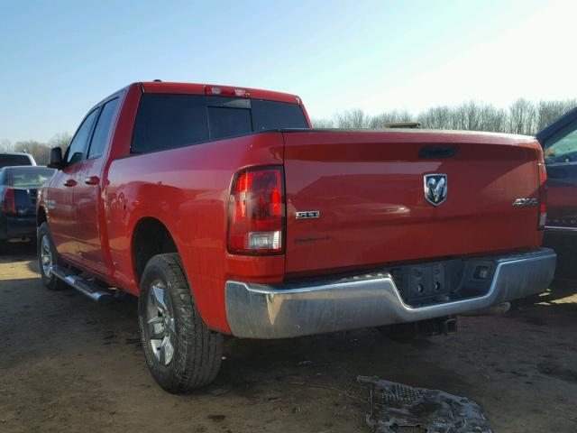 1C6RR7GT1FS579574 - 2015 RAM 1500 SLT RED photo 3