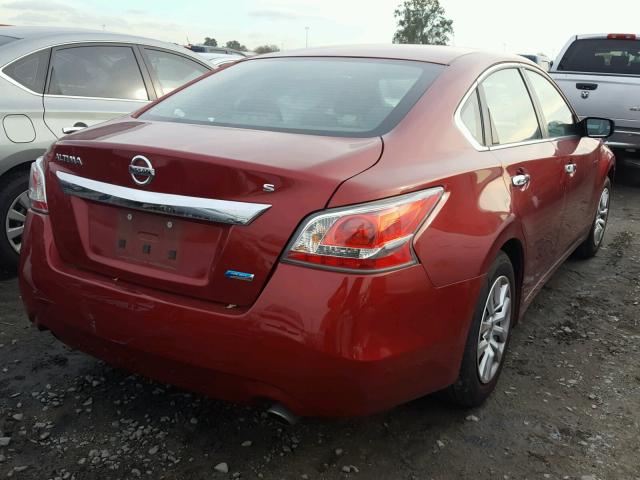 1N4AL3APXEN383079 - 2014 NISSAN ALTIMA 2.5 RED photo 4