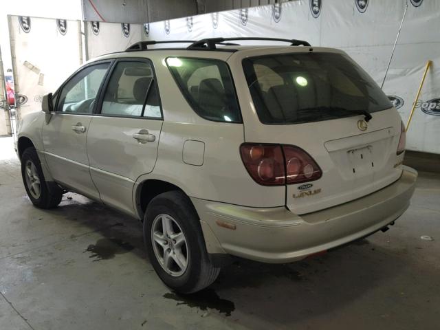 JT6GF10U1Y0063990 - 2000 LEXUS RX 300 WHITE photo 3