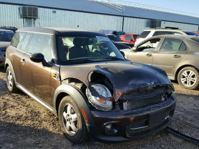 WMWZF3C53BTX82422 - 2011 MINI COOPER CLU BROWN photo 1