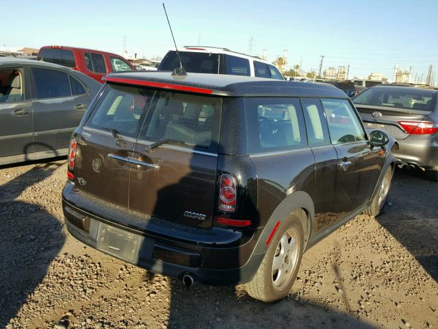 WMWZF3C53BTX82422 - 2011 MINI COOPER CLU BROWN photo 4