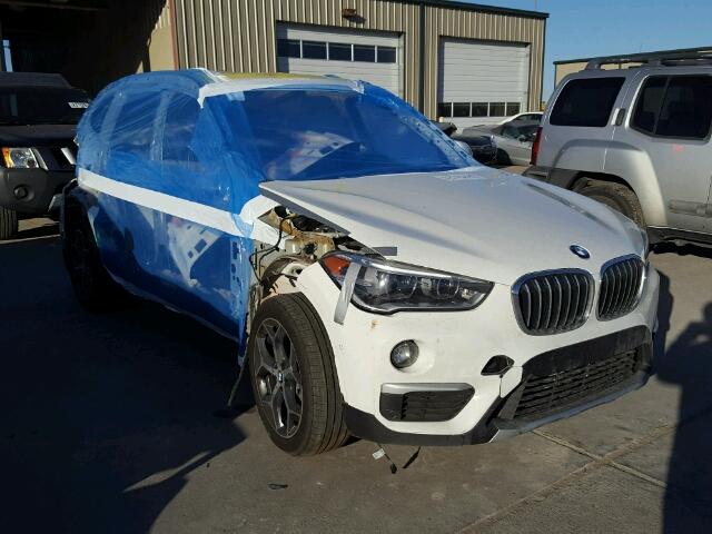 WBXHU7C34H5H32772 - 2017 BMW X1 SDRIVE2 WHITE photo 1