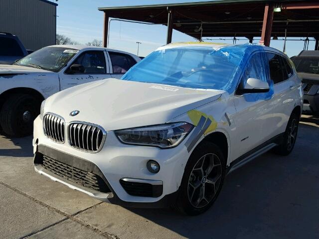 WBXHU7C34H5H32772 - 2017 BMW X1 SDRIVE2 WHITE photo 2