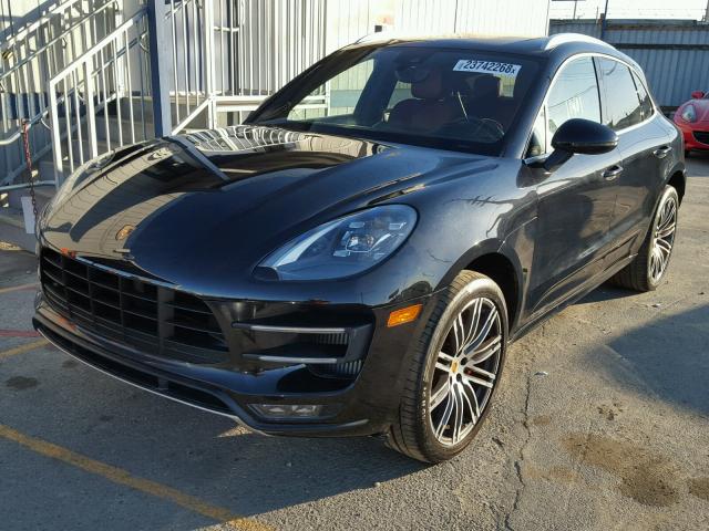 WP1AF2A5XHLB60467 - 2017 PORSCHE MACAN TURB BLACK photo 2