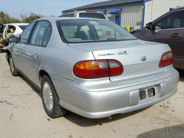 1G1ND52J03M545117 - 2003 CHEVROLET MALIBU SILVER photo 3