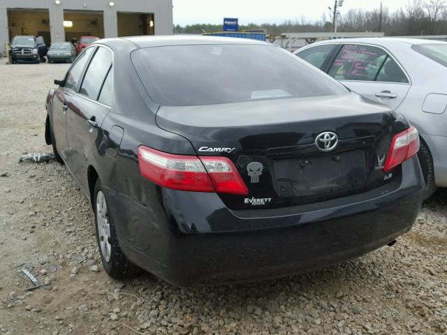 4T4BE46KX9R051331 - 2009 TOYOTA CAMRY BASE BLACK photo 3