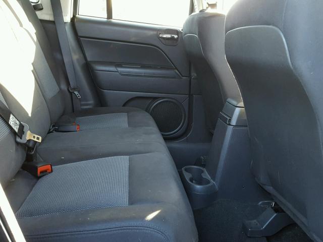 1C4NJDBB7ED504506 - 2014 JEEP COMPASS SP BLACK photo 6