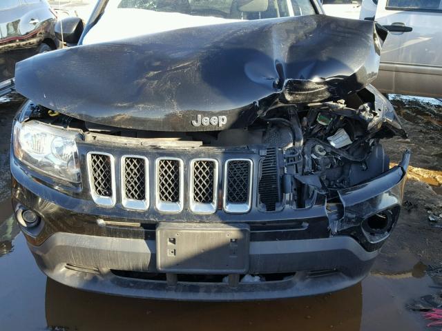 1C4NJDBB7ED504506 - 2014 JEEP COMPASS SP BLACK photo 7