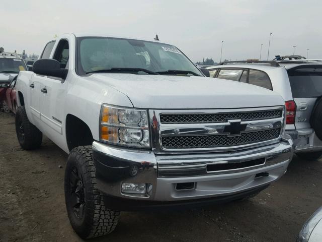 3GCUKSE23DG199838 - 2013 CHEVROLET SILVERADO WHITE photo 1