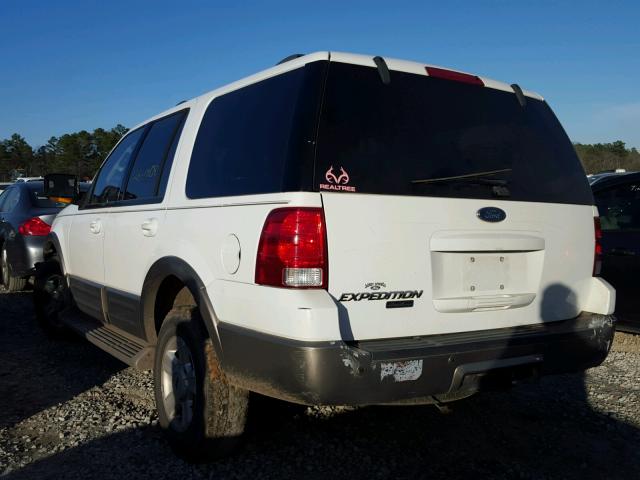 1FMPU17L23LC39945 - 2003 FORD EXPEDITION WHITE photo 3