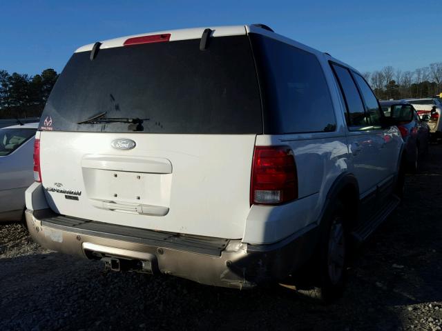 1FMPU17L23LC39945 - 2003 FORD EXPEDITION WHITE photo 4