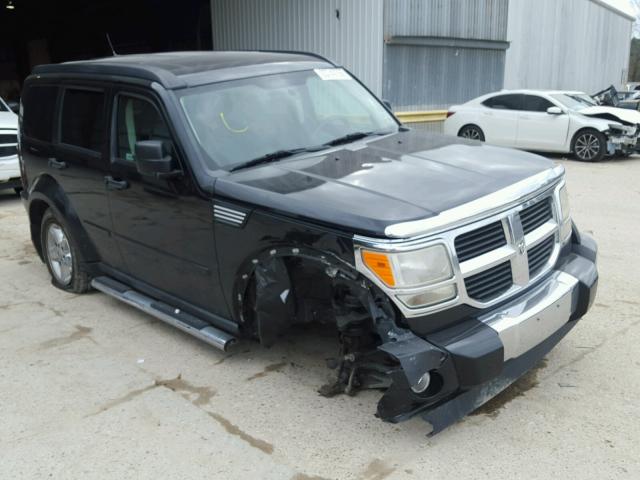 1D8GT28K18W231085 - 2008 DODGE NITRO SXT BLACK photo 1