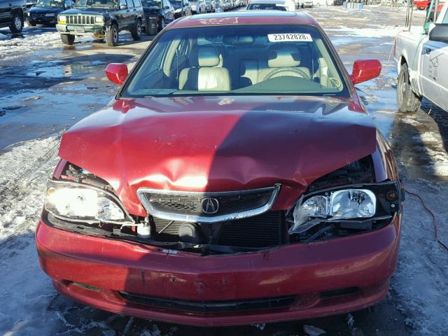 19UUA56681A000168 - 2001 ACURA 3.2TL RED photo 7