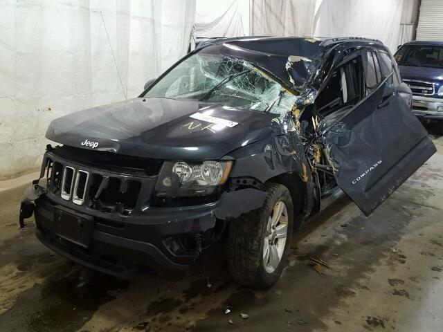 1C4NJDBB4ED593127 - 2014 JEEP COMPASS SP BLUE photo 2