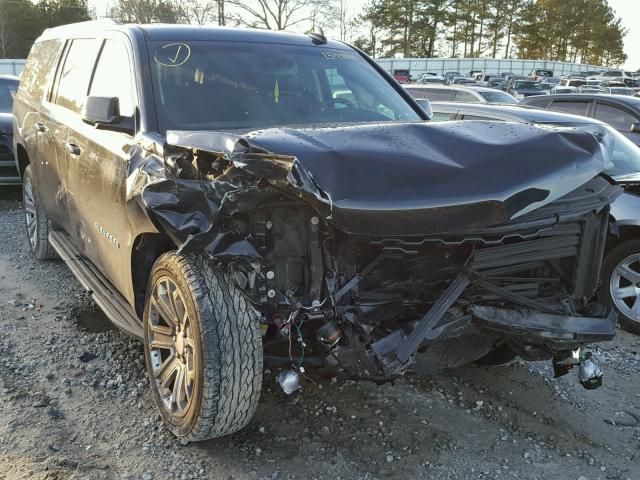 1GNSCHKC5HR115634 - 2017 CHEVROLET SUBURBAN C BLACK photo 1