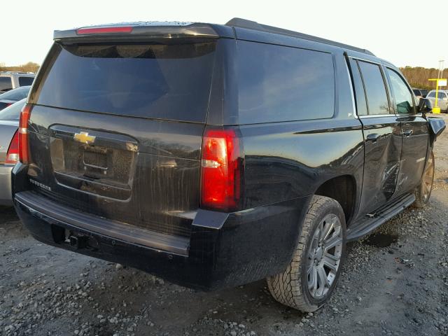 1GNSCHKC5HR115634 - 2017 CHEVROLET SUBURBAN C BLACK photo 4