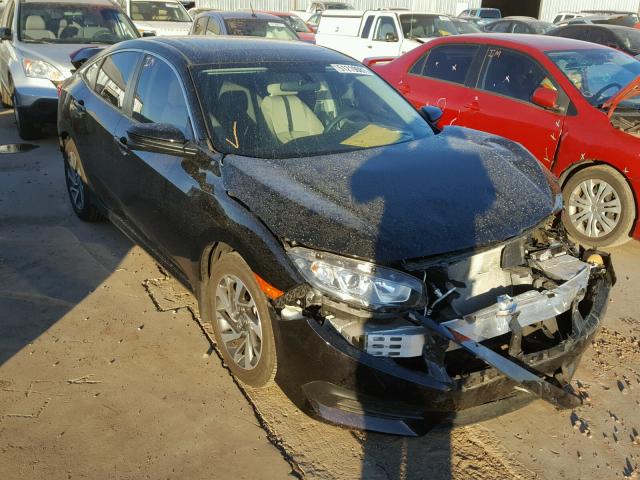 19XFC2F75GE071827 - 2016 HONDA CIVIC EX შავი ფოტო 1