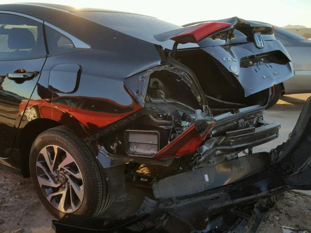 19XFC2F75GE071827 - 2016 HONDA CIVIC EX შავი ფოტო 9