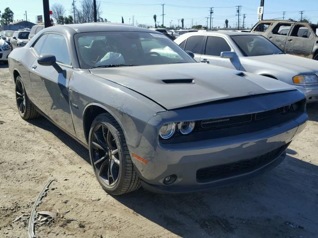 2C3CDZBT5HH554806 - 2017 DODGE CHALLENGER GRAY photo 1