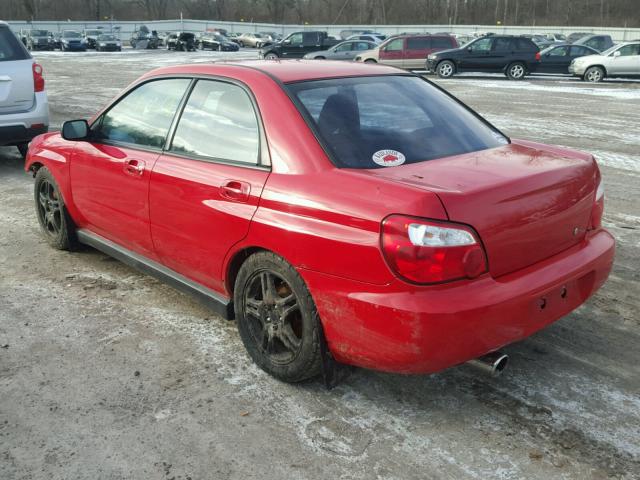 JF1GD29684G515076 - 2004 SUBARU IMPREZA WR RED photo 3