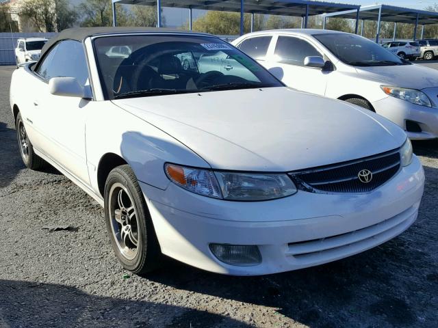 2T1FF28P81C468247 - 2001 TOYOTA CAMRY SOLA WHITE photo 1