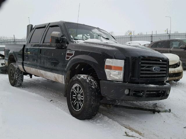 1FTWW31R09EA29649 - 2009 FORD F350 SUPER BLACK photo 1